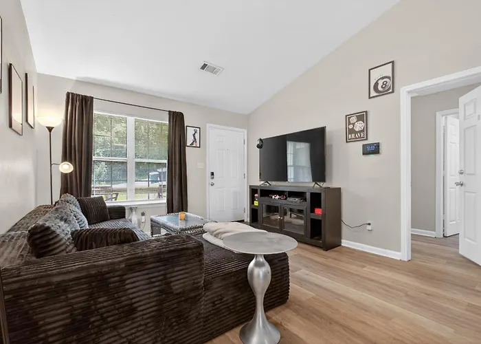 Ferienhaus 5 Min To Fsu King Beds Full Shower Arcade 65in Tv Tallahassee